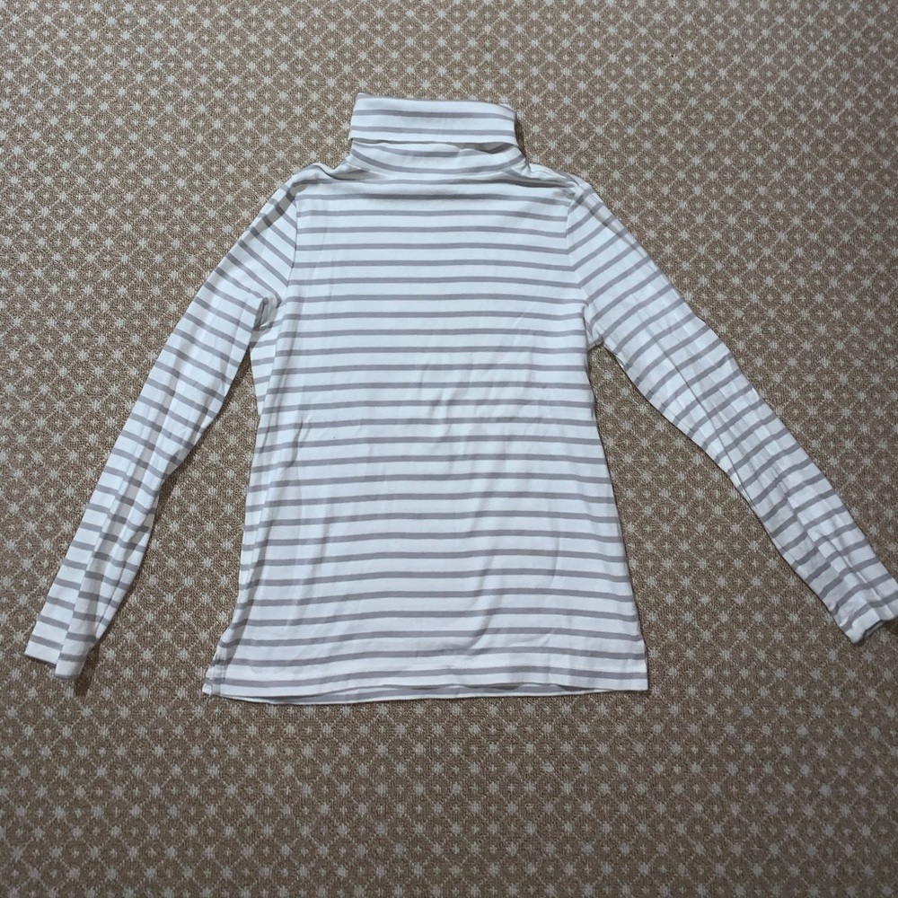 VINEYARD VINES striped turtleneck